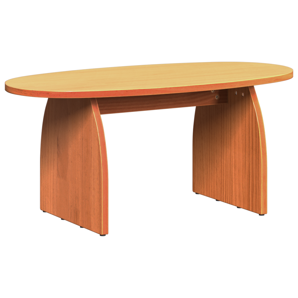 Produktbild för Kaffeebord Vaxbrun 80 x 40 x 35 cm Massiv furu