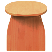 Produktbild för Kaffeebord Vaxbrun 80 x 40 x 35 cm Massiv furu
