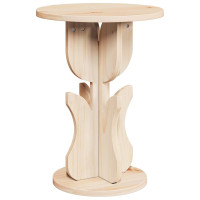 Produktbild för Kaffeebord Naturfärg 39,5 x 39,5 x 53,5 cm Massiv furu