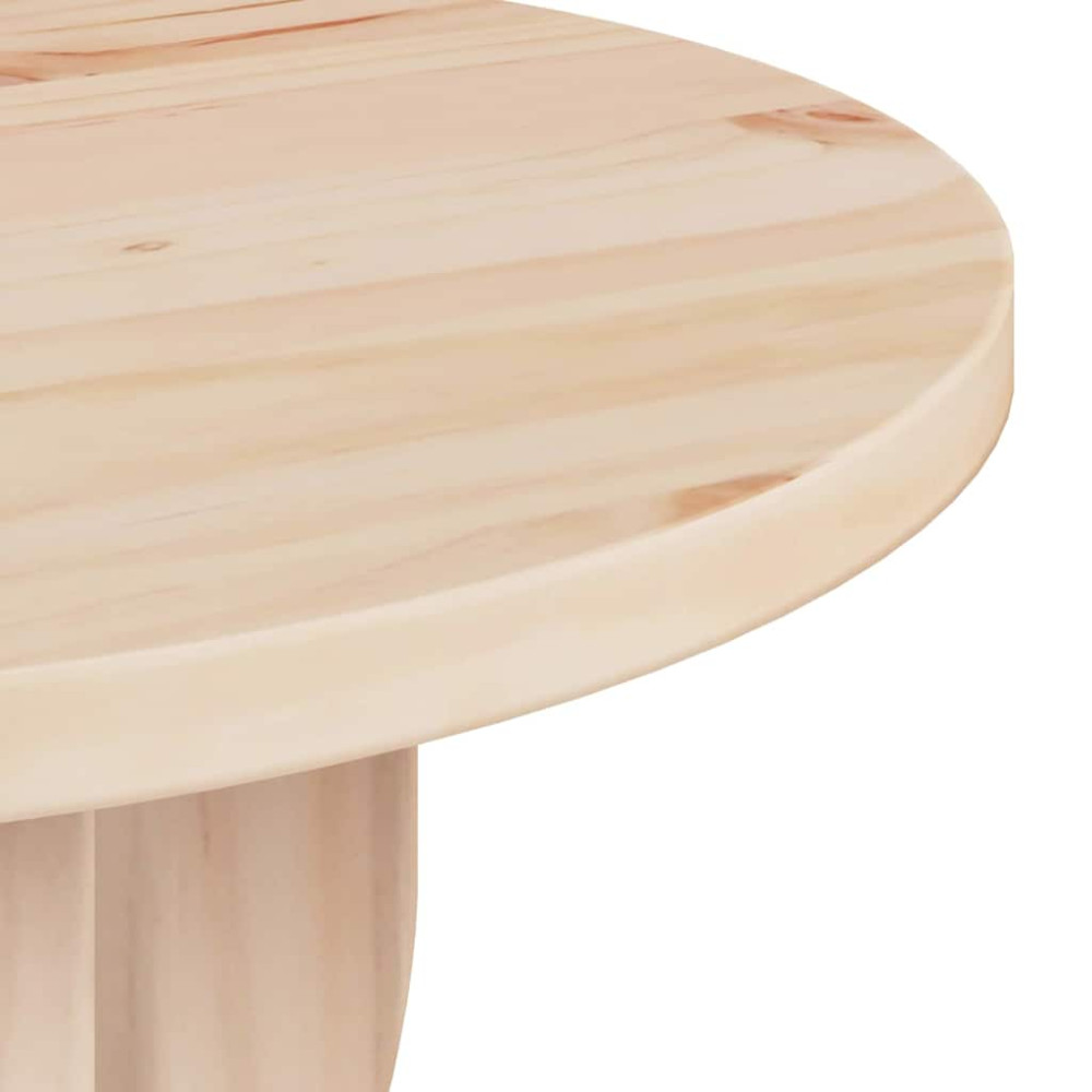 Produktbild för Kaffeebord Naturfärg 39,5 x 39,5 x 53,5 cm Massiv furu
