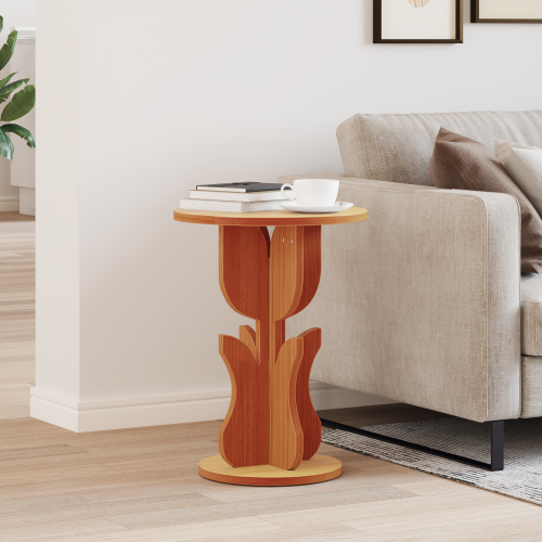 vidaXL Kaffeebord Vaxbrun 39,5 x 39,5 x 53,5 cm Massiv furu