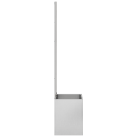 Produktbild för Trädgårds integritetsskärm Silver 50 x 150 cm Rostfritt stål