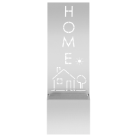 Produktbild för Trädgårds integritetsskärm Silver 50 x 150 cm Galvaniserat stål