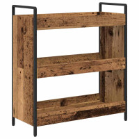 Produktbild för Köksvagn Gammalt trä 70 x 30 x 82 cm Konstruerat trä