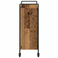 Produktbild för Köksvagn Gammalt trä 70 x 30 x 82 cm Konstruerat trä