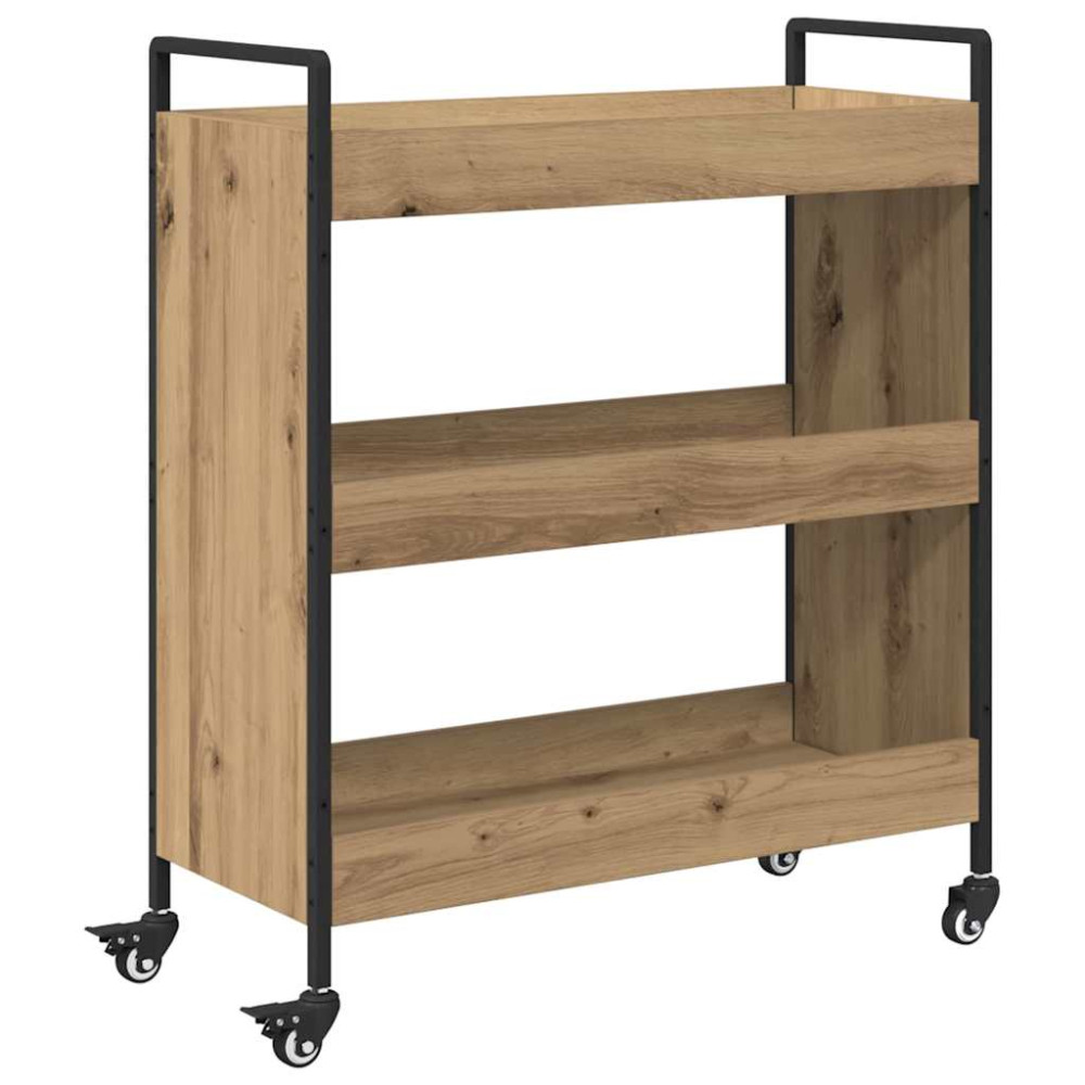 Produktbild för Köksvagn Artisan Ek 70 x 30 x 82 cm Konstruerat trä