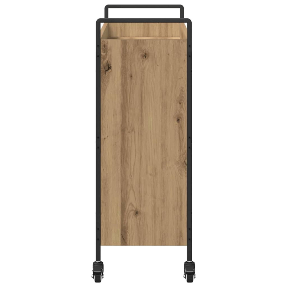 Produktbild för Köksvagn Artisan Ek 70 x 30 x 82 cm Konstruerat trä