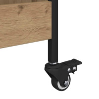 Produktbild för Köksvagn Artisan Ek 70 x 30 x 82 cm Konstruerat trä