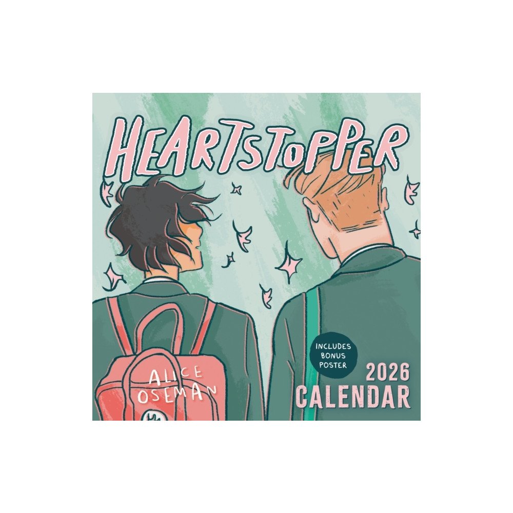 Produktbild för The Heartstopper 2026 Calendar (bok, eng)