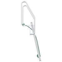 Produktbild för 4-stegs bryggstege Silver 58 x 77 x 166 cm Aluminium