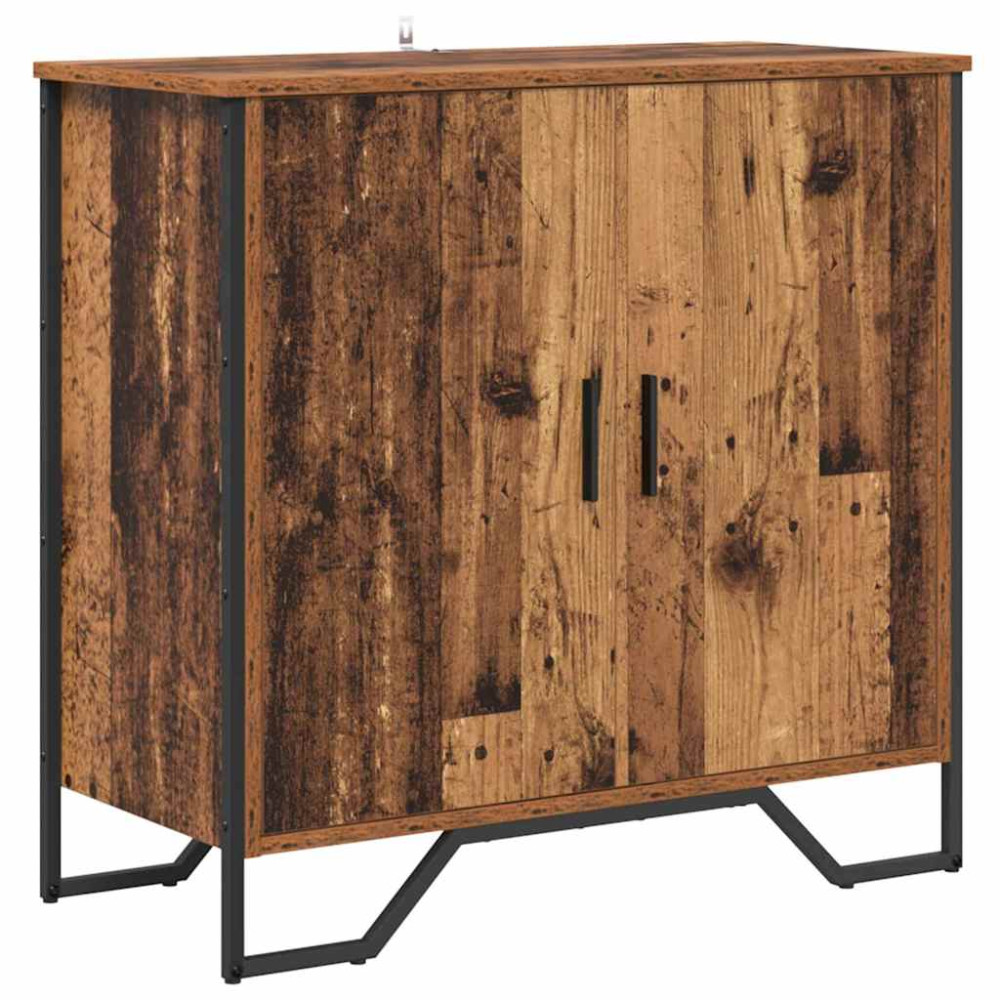 Produktbild för Sideboard Gammalt trä 78 x 35 x 74.5 cm