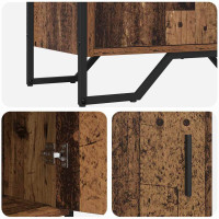 Produktbild för Sideboard Gammalt trä 78 x 35 x 74.5 cm