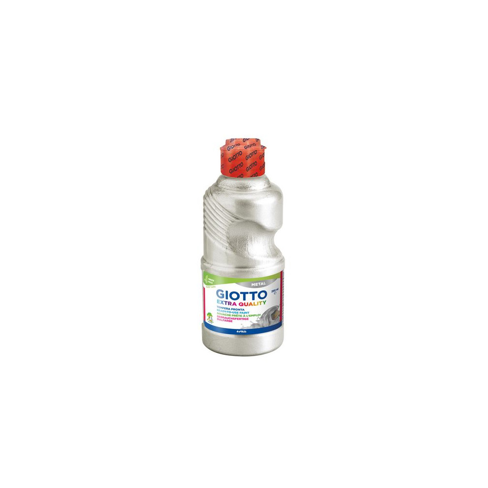 Produktbild för Färg GIOTTO metall silver 250ml
