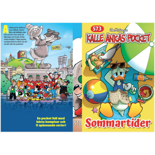 Egmont Story House Kalle Ankas Pocket 573. Sommartider (häftad)