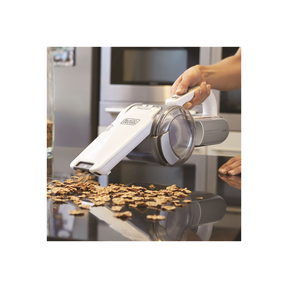 Produktbild för BLACK+DECKER DustBuster PV1820L - dammsugare - handhållen - titan/krom