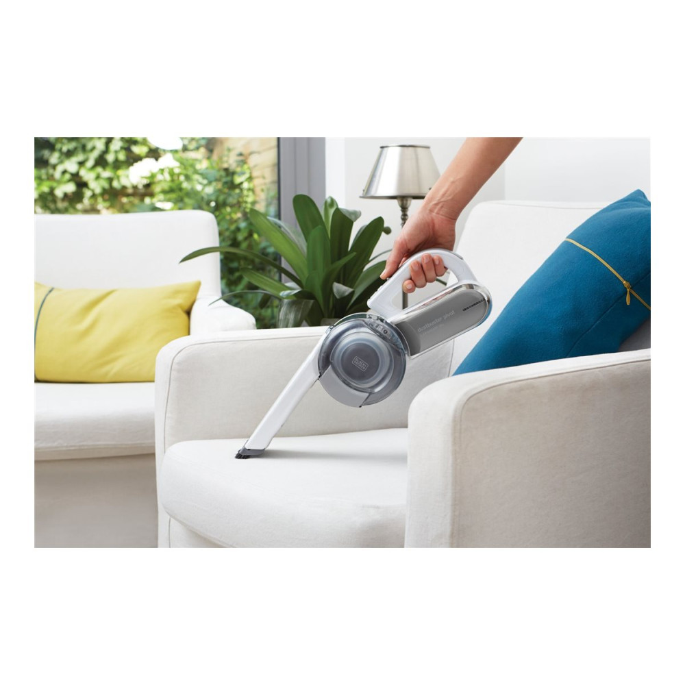 Produktbild för BLACK+DECKER DustBuster PV1820L - dammsugare - handhållen - titan/krom