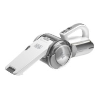 Produktbild för BLACK+DECKER DustBuster PV1820L - dammsugare - handhållen - titan/krom