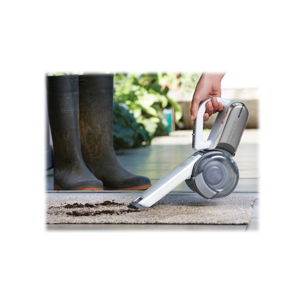 Produktbild för BLACK+DECKER DustBuster PV1820L - dammsugare - handhållen - titan/krom
