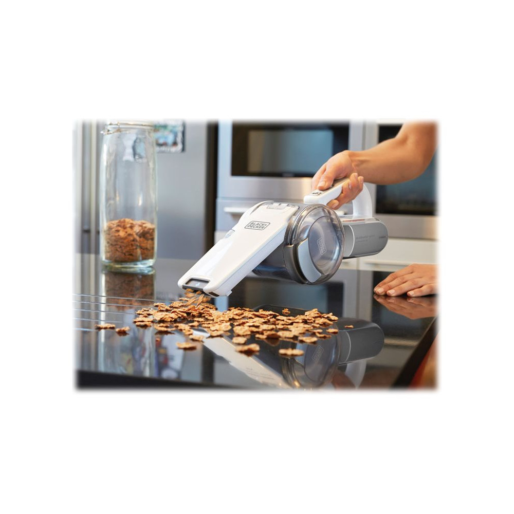 Produktbild för BLACK+DECKER DustBuster PV1820L - dammsugare - handhållen - titan/krom