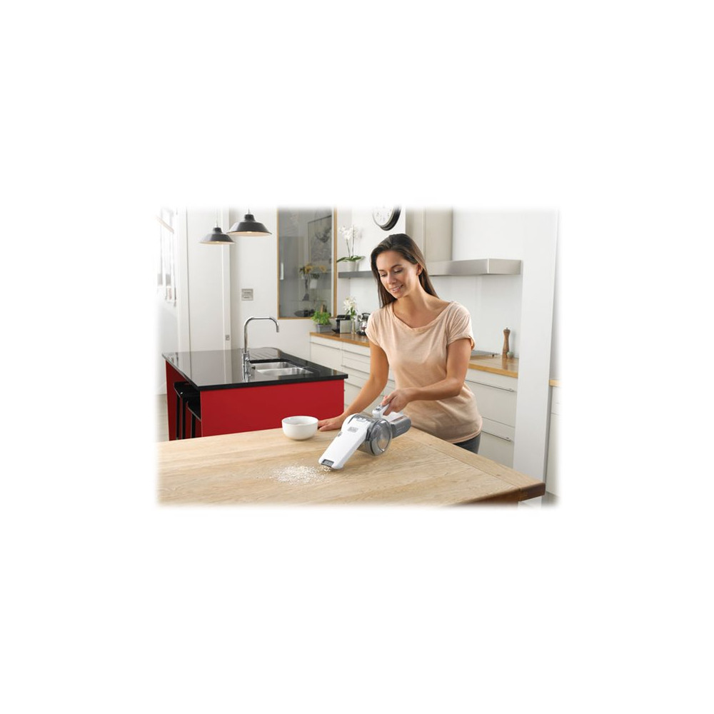 Produktbild för BLACK+DECKER DustBuster PV1820L - dammsugare - handhållen - titan/krom