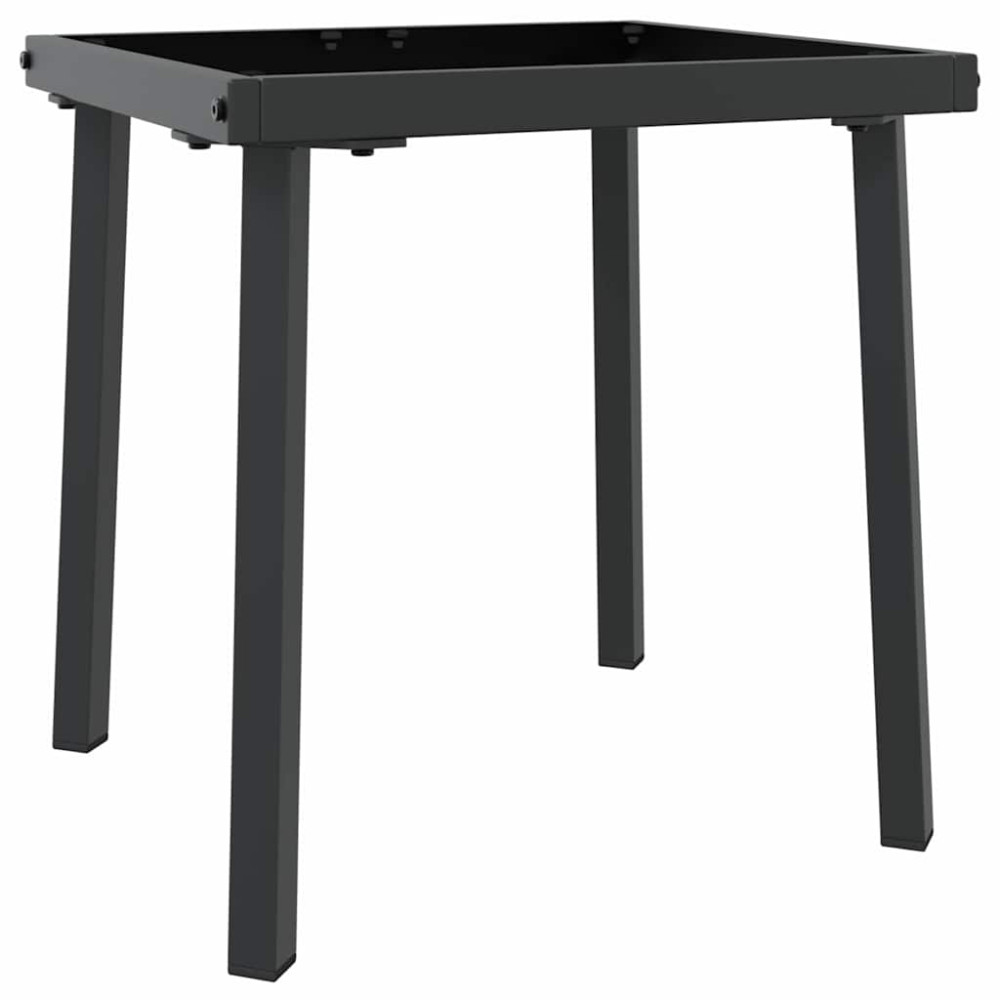 Produktbild för Solstol 3 pcs Svart 197 x 70 x 82 cm konstrotting