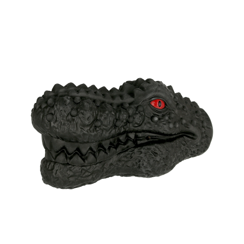 DOGMAN Rough Play Hundleksak Dinosaurie Svart 16cm