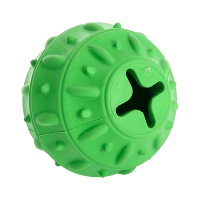 Produktbild för Rough Play Hundleksak Gummi Dental Treat Grön 7cm