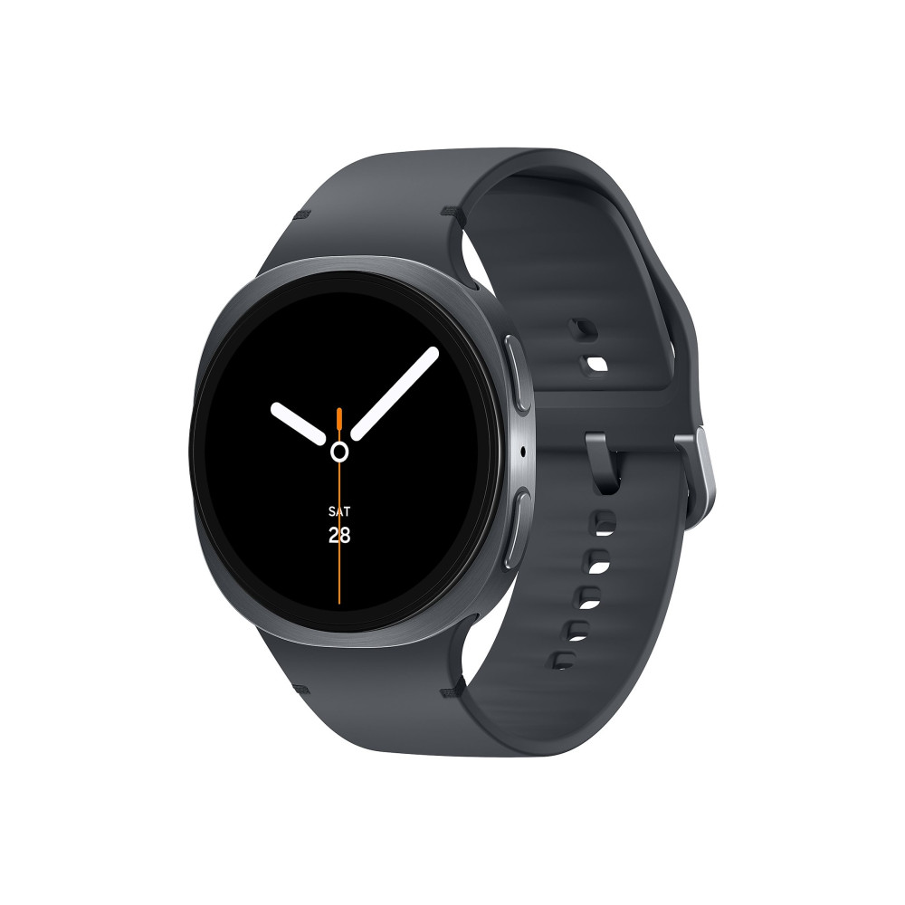 Produktbild för Samsung Galaxy Watch8 - grafit - smart klocka med sportband - grafit - 32 GB