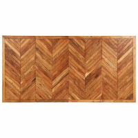 Produktbild för Matbord 200x100x75 cm massivt trä akacia