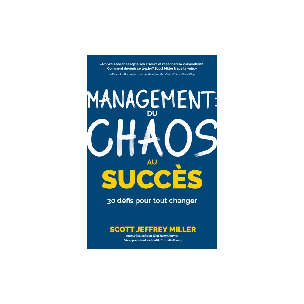 Produktbild för Management: du chaos au succes (häftad, eng)