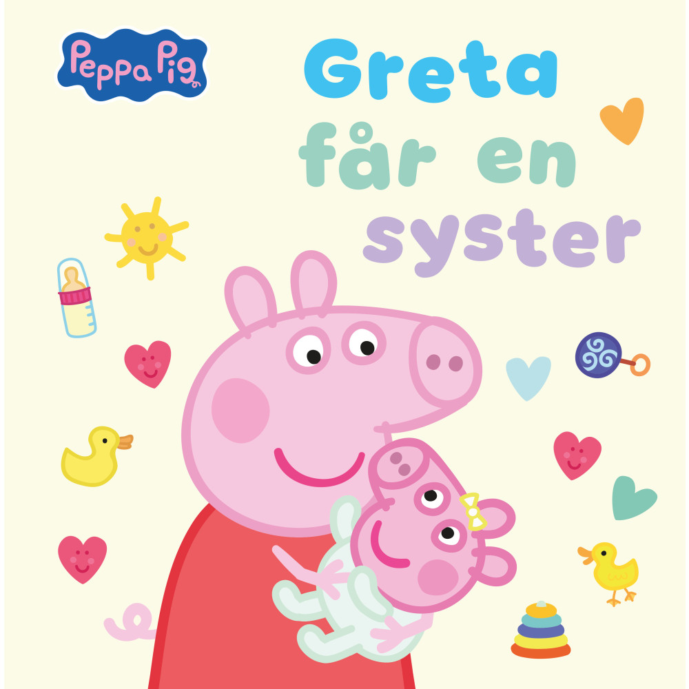 Produktbild för Greta får en syster (inbunden)