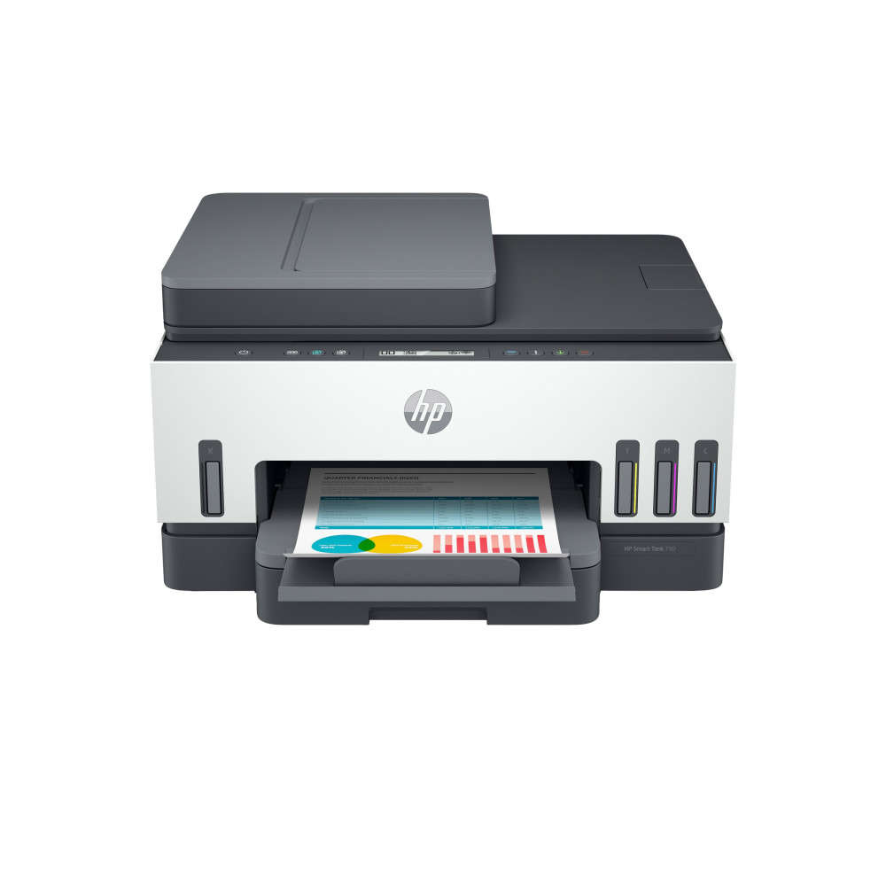 Produktbild för HP Smart Tank 750 All-in-One - multifunktionsskrivare - färg