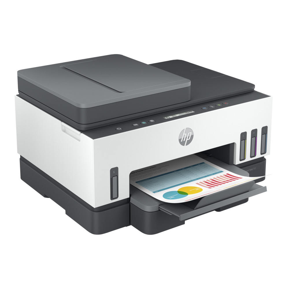Produktbild för HP Smart Tank 750 All-in-One - multifunktionsskrivare - färg