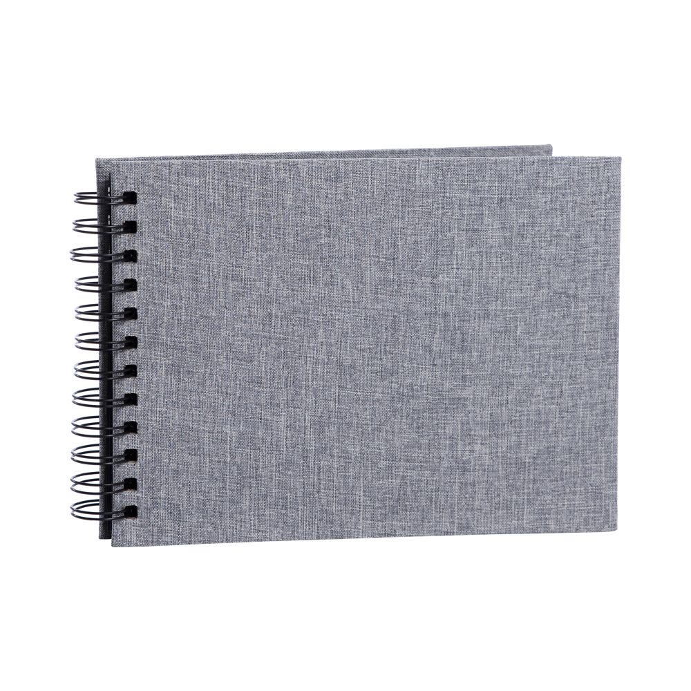 Produktbild för Focus Essence Wire-O 23x17 Grey w. black sheets