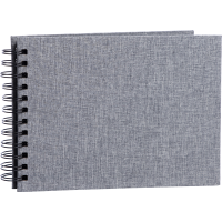 Produktbild för Focus Essence Wire-O 23x17 Grey w. black sheets