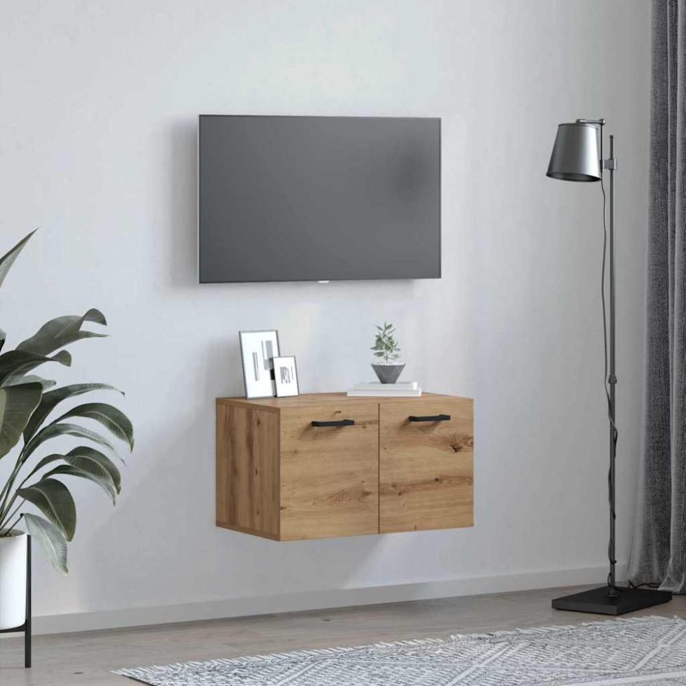 Produktbild för Väggmonterat skåp Artisan Ek 60 x 36,5 x 35 cm Konstruerat trä