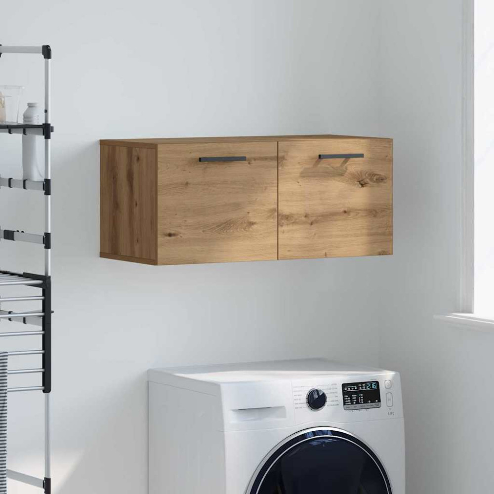 Produktbild för Väggskåp artisan ek 80 x 36.5 x 35 cm Konstruerat trä