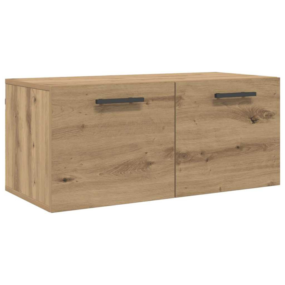 Produktbild för Väggskåp artisan ek 80 x 36.5 x 35 cm Konstruerat trä