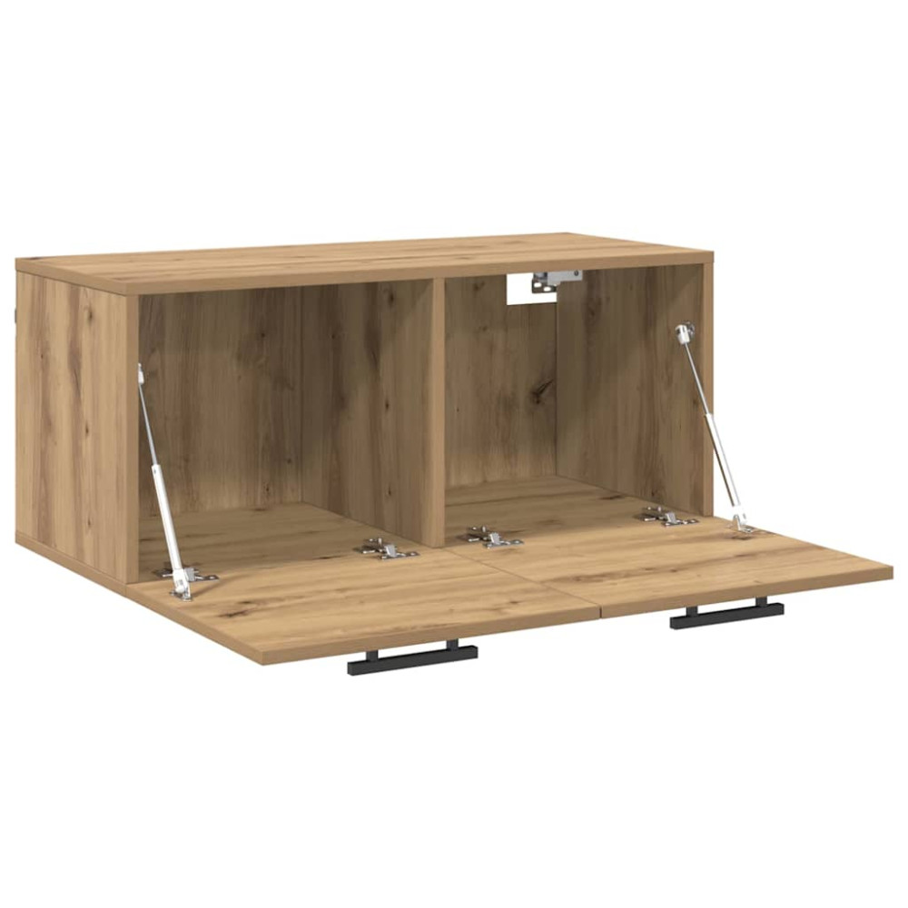Produktbild för Väggskåp artisan ek 80 x 36.5 x 35 cm Konstruerat trä