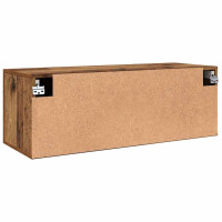 Produktbild för Väggmonterat skåp Väggmonterad Gammalt trä 100 x 36,5 x 35 cm
