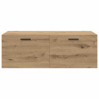Produktbild för Väggmonterat skåp Artisan Ek 100 x 36,5 x 35 cm Konstruerat trä