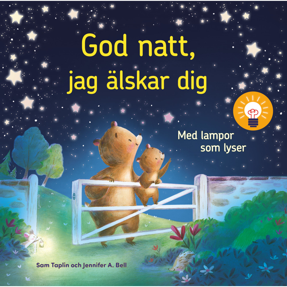 Produktbild för God natt, jag älskar dig (bok, board book)