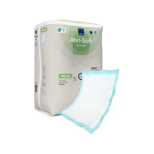 Abena Inkoskydd Abri-Soft U-Light 60x40 60/fp