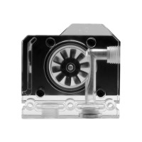 Produktbild för EkWaterBlocks EK-Quantum Scalar Flow Indicator Top-To-Bottom D-RGB - flödesmätare till vätskebaserat kylsystem