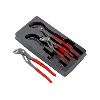 Produktbild för KNIPEX Cobra - tongue and groove pliers set - 3 delar