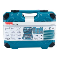 Produktbild för Makita E-10883 - verktygskit - 221 delar