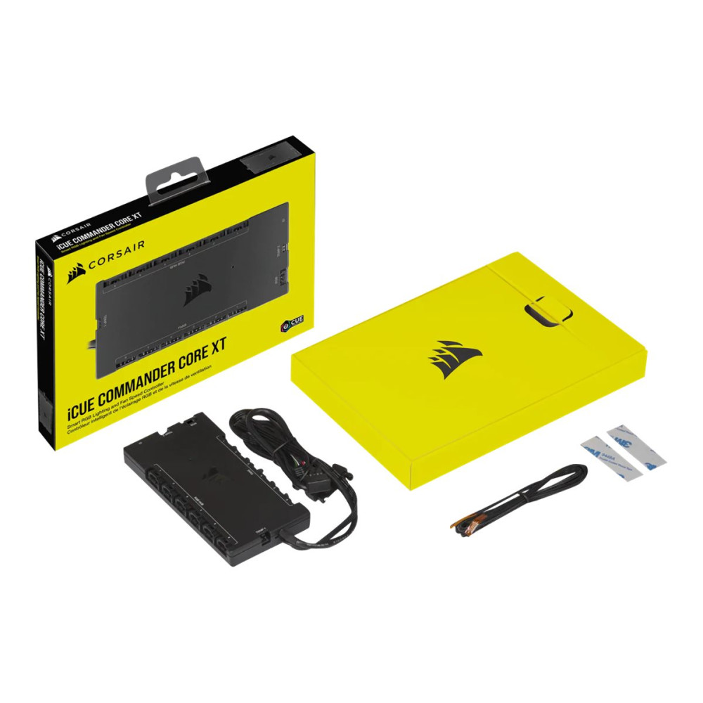 Produktbild för CORSAIR iCUE COMMANDER CORE XT - fläkt-LED-kontroll