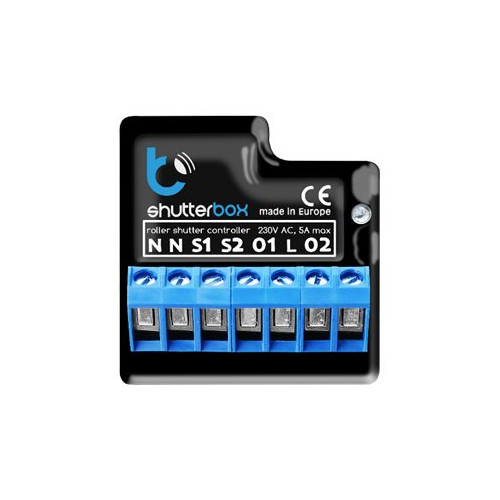 Blebox Blebox shutterBox - v2 - kontroll av rulljalusier - 802.11g