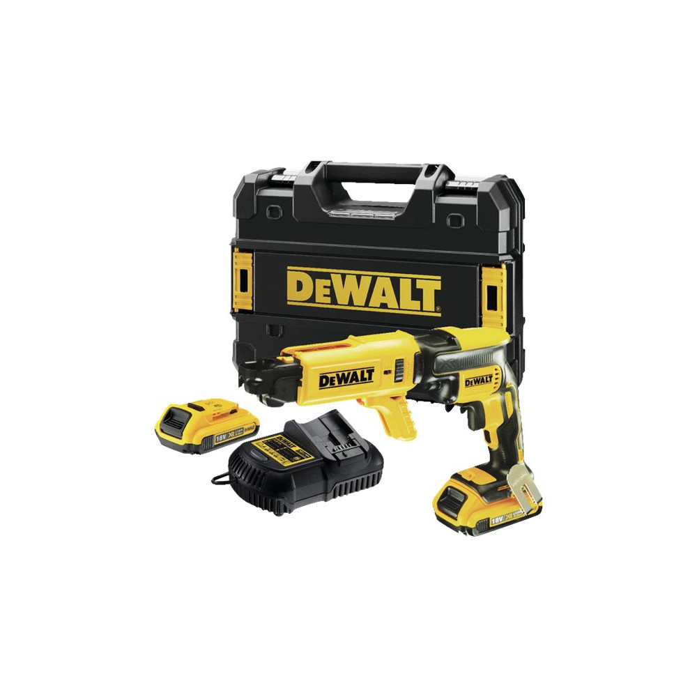 Produktbild för DeWALT DCF620D2K-QW - drywall screwdriver - sladdlös - 2 batterier