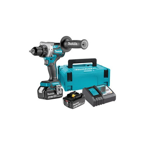 Makita Makita DDF486RTJ - skruvmejsel - sladdlös - 2 hastigheter - 2 batterier